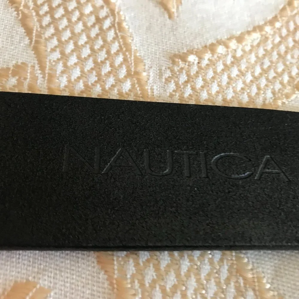 Genuine Leather Nautica mens belt made in Argentina